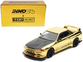 SPECIAL EVENT CAR! Nissan Skyline GT-R (R32) "Top Secret" RHD Chrome Gold with Carbon Hood "The Model Car Show Malaysia 2025 Event Edition" 1/64 Diecast Model Car by Inno Models